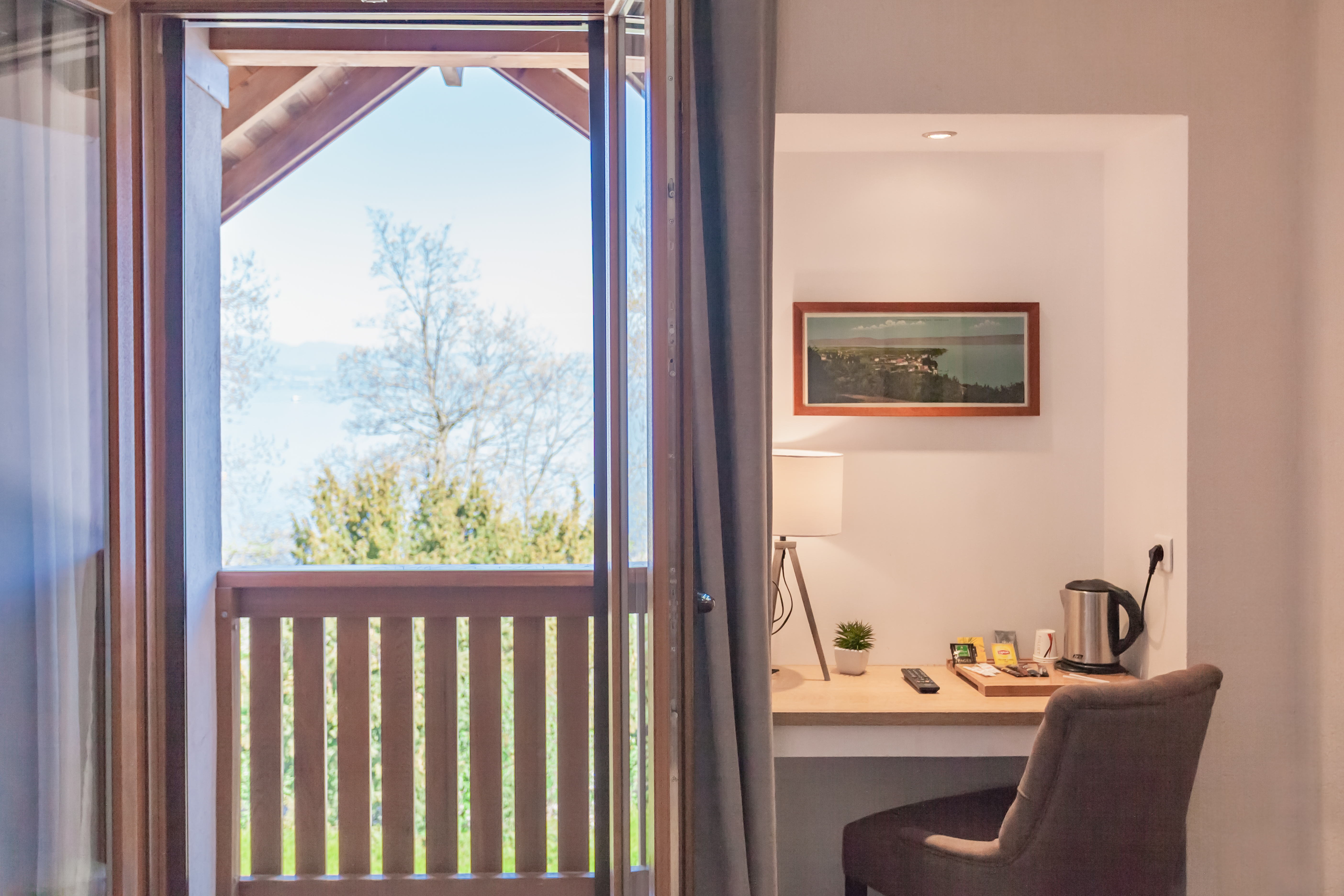 Vue depuis la chambre