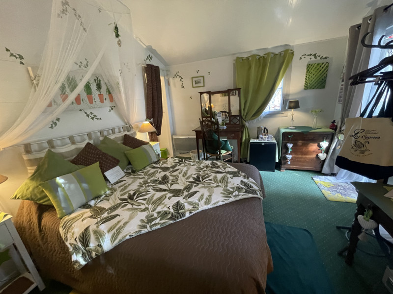 Chambre du Chalet La Bise - © Hôtel Les Cygnes Chambre du Chalet La Bise