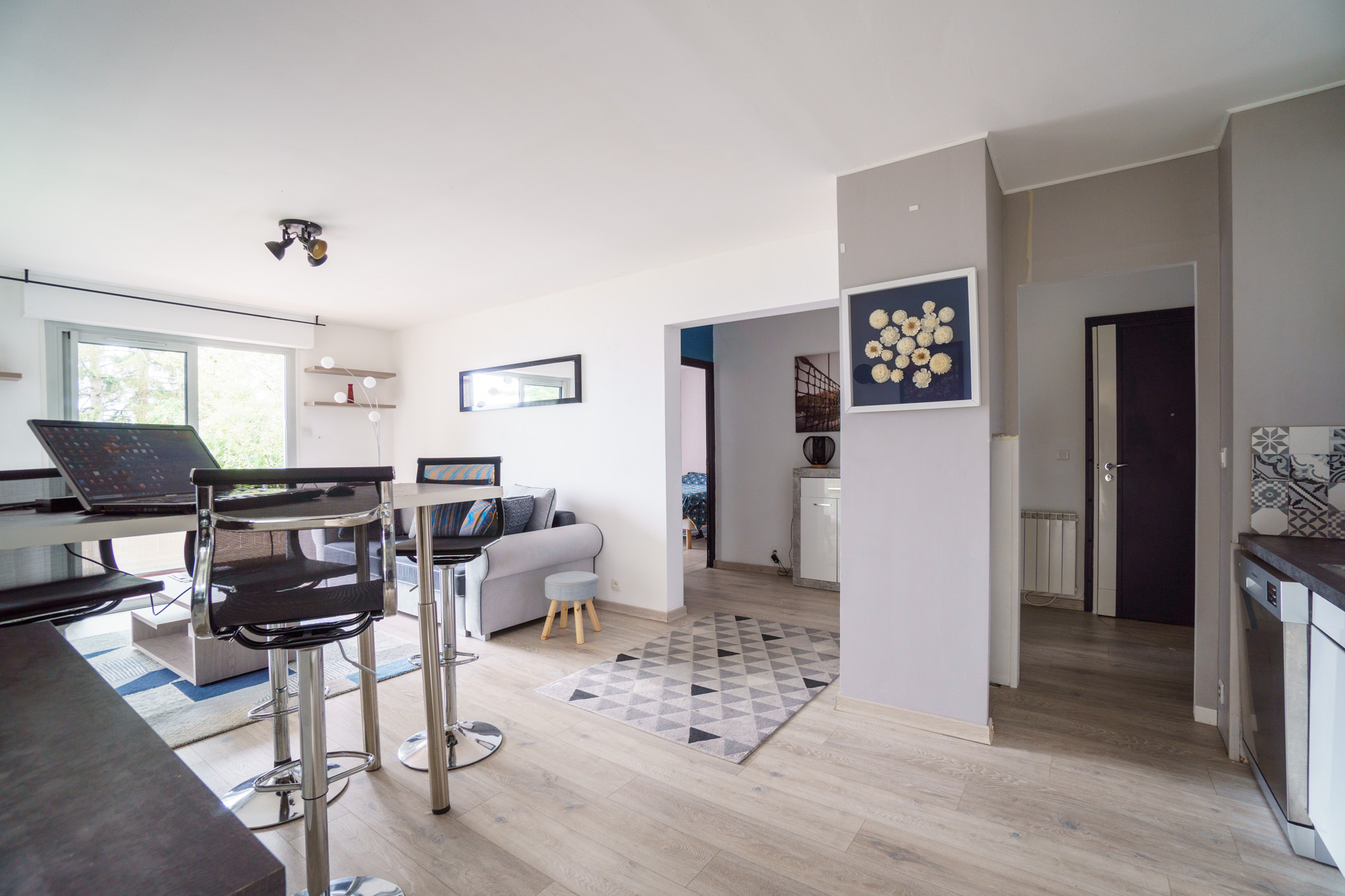 Appartement F3 von 70 m2 in einer Residenz_Évian-les-Bains