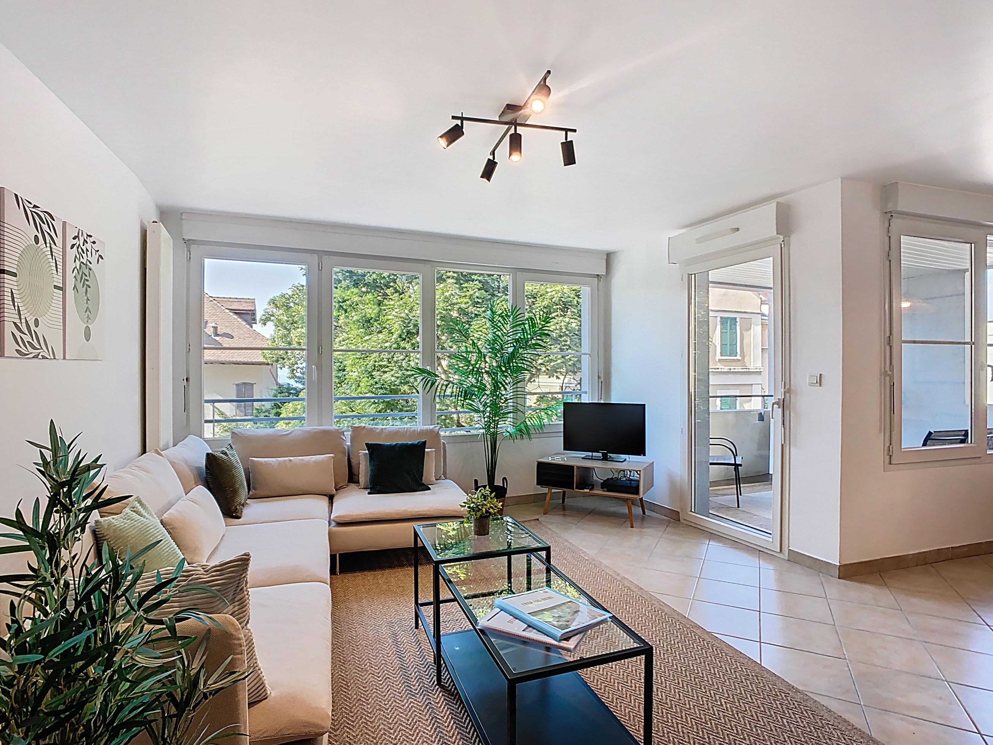 F4 Wohnung von 93 Qm in einer Residenz_Évian-les-Bains