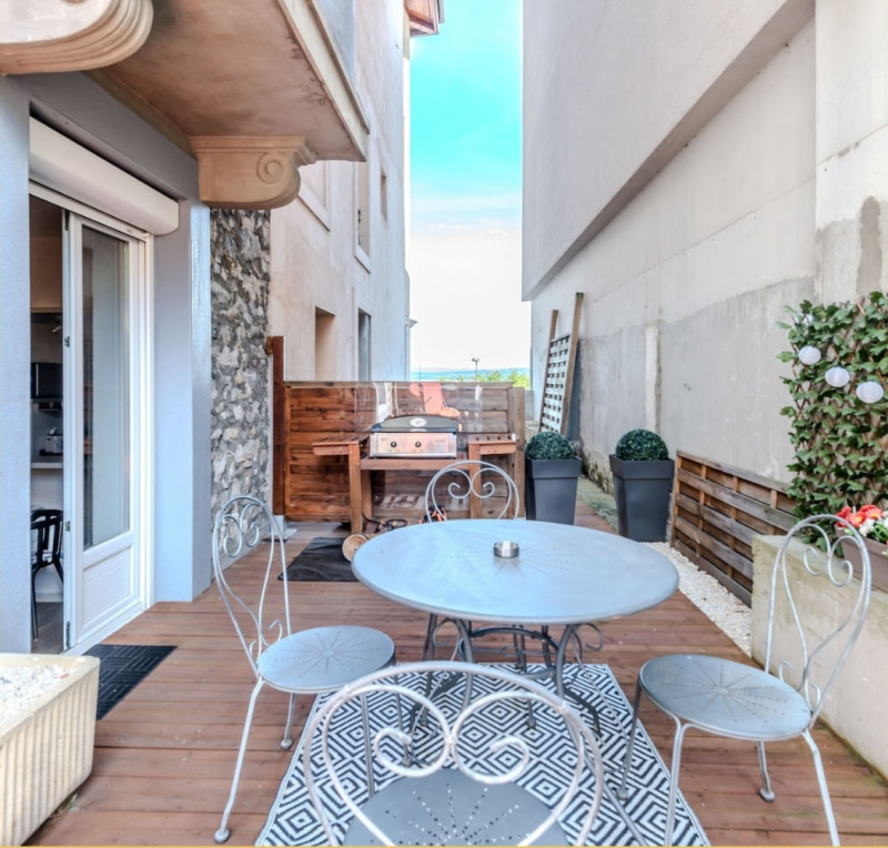 Apartment F2 of 28 m2 in a building_Évian-les-Bains - © M. Renaudin Apartment F2 of 28 m2 in a building_Évian-les-Bains